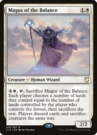 Magus of the Balance [Commander 2018] | Dumpster Cat Games