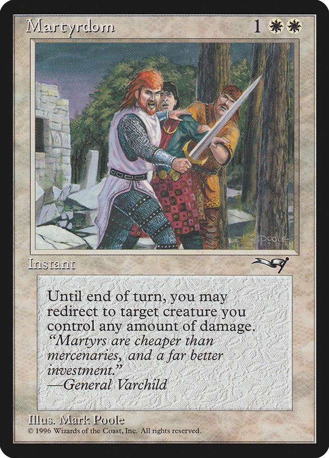 Martyrdom (Sword Drawn) [Alliances] | Dumpster Cat Games