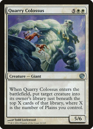 Quarry Colossus [Journey into Nyx] | Dumpster Cat Games