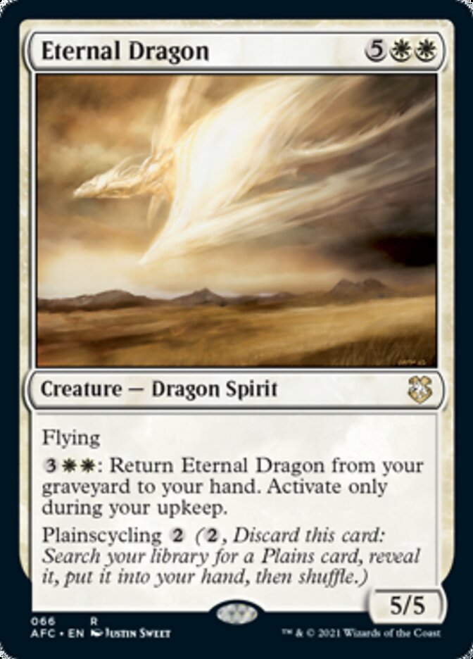 Eternal Dragon [Dungeons & Dragons: Adventures in the Forgotten Realms Commander] | Dumpster Cat Games