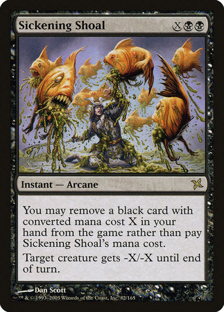 Sickening Shoal [Betrayers of Kamigawa] | Dumpster Cat Games