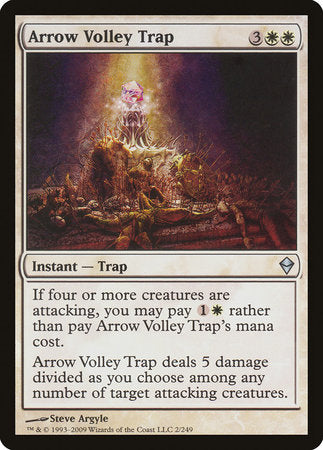 Arrow Volley Trap [Zendikar] | Dumpster Cat Games