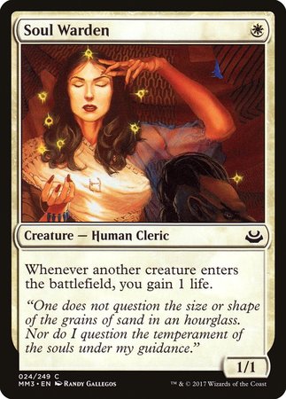 Soul Warden [Modern Masters 2017] | Dumpster Cat Games