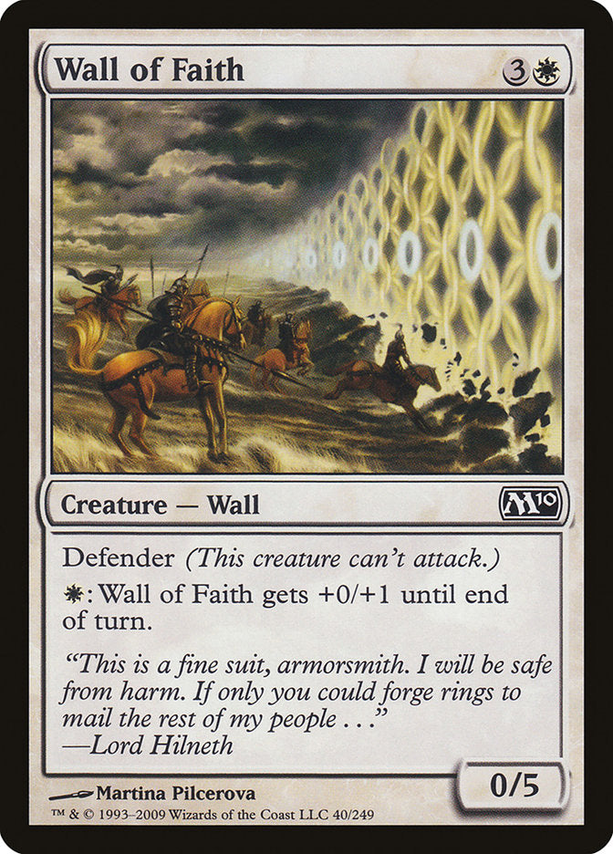 Wall of Faith [Magic 2010] | Dumpster Cat Games