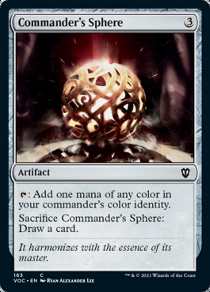 Commander's Sphere [Innistrad: Crimson Vow Commander] | Dumpster Cat Games