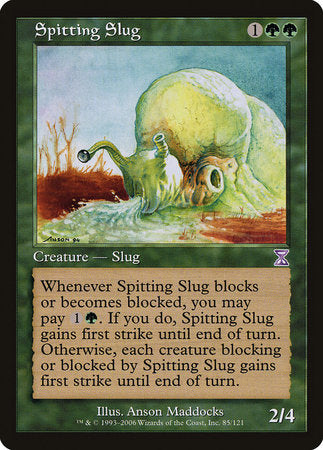 Spitting Slug [Time Spiral Timeshifted] | Dumpster Cat Games