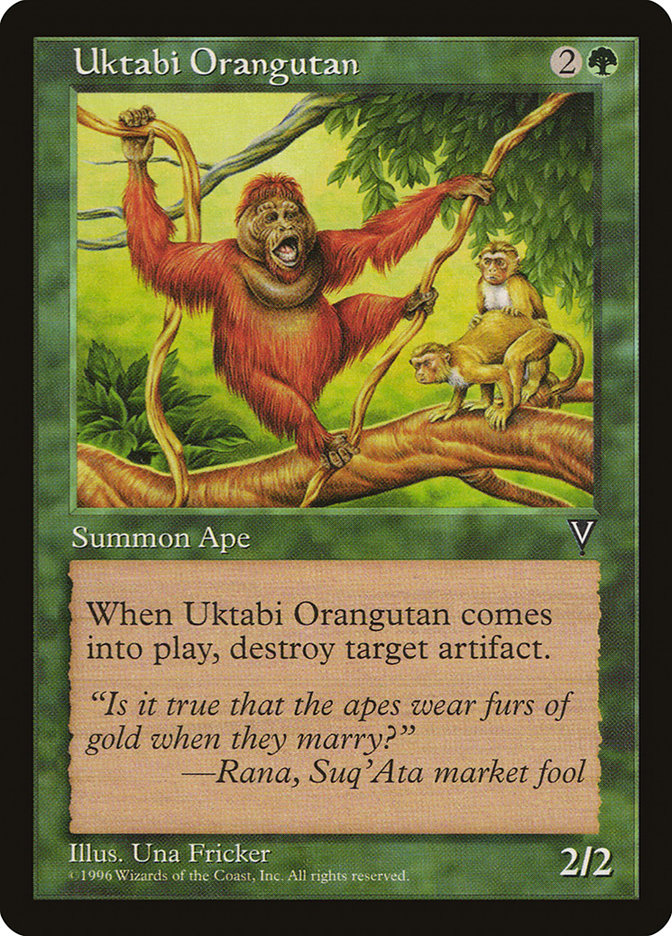 Uktabi Orangutan [Visions] | Dumpster Cat Games