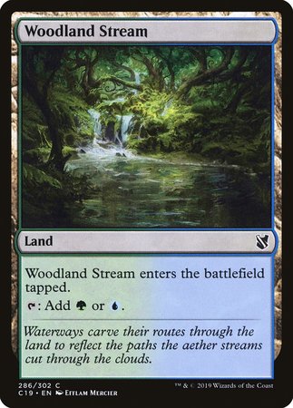 Woodland Stream [Commander 2019] | Dumpster Cat Games
