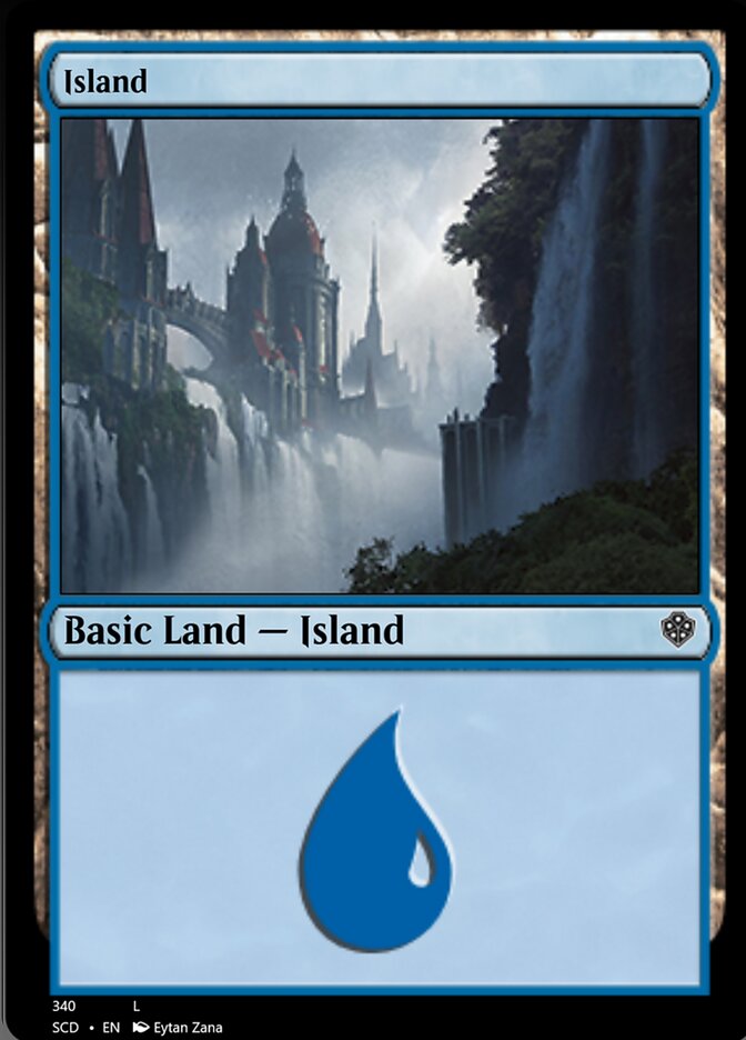 Island (340) [Starter Commander Decks] | Dumpster Cat Games