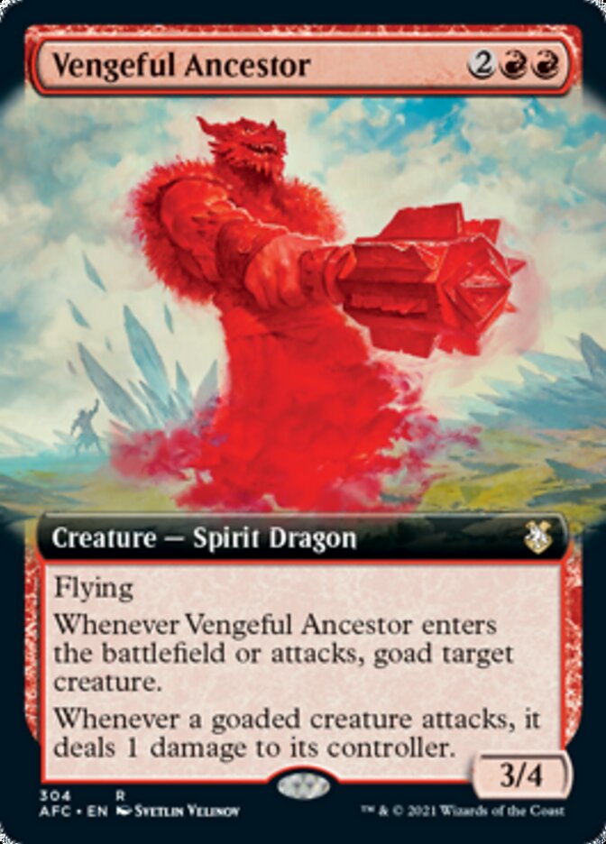 Vengeful Ancestor (Extended) [Dungeons & Dragons: Adventures in the Forgotten Realms Commander] | Dumpster Cat Games