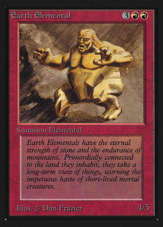 Earth Elemental (CE) [Collectors’ Edition] | Dumpster Cat Games