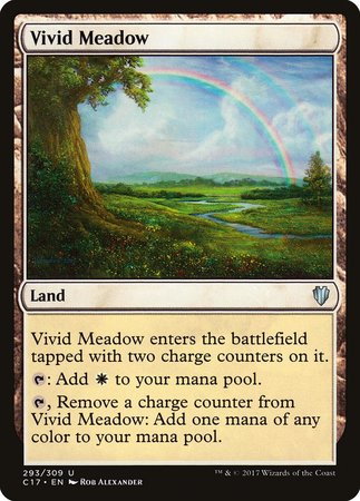 Vivid Meadow [Commander 2017] | Dumpster Cat Games