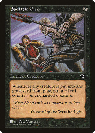 Sadistic Glee [Tempest] | Dumpster Cat Games