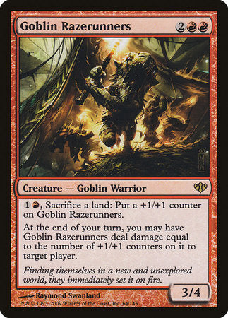 Goblin Razerunners [Conflux] | Dumpster Cat Games