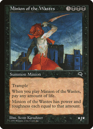 Minion of the Wastes [Tempest] | Dumpster Cat Games