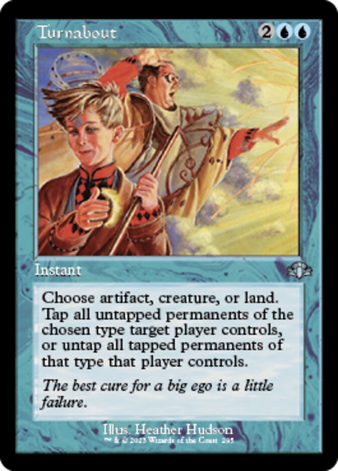 Turnabout (Retro) [Dominaria Remastered] | Dumpster Cat Games