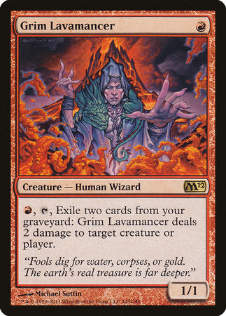 Grim Lavamancer [Magic 2012] | Dumpster Cat Games