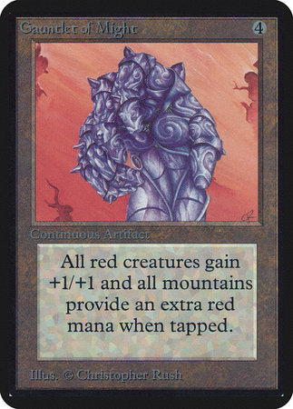 Gauntlet of Might [Limited Edition Alpha] | Dumpster Cat Games