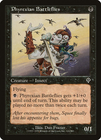 Phyrexian Battleflies [Invasion] | Dumpster Cat Games