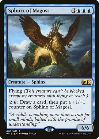 Sphinx of Magosi [Welcome Deck 2016] | Dumpster Cat Games