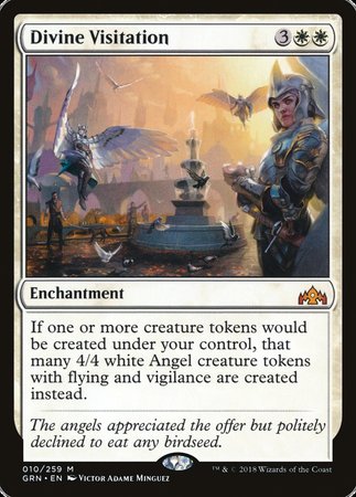 Divine Visitation [Guilds of Ravnica] | Dumpster Cat Games