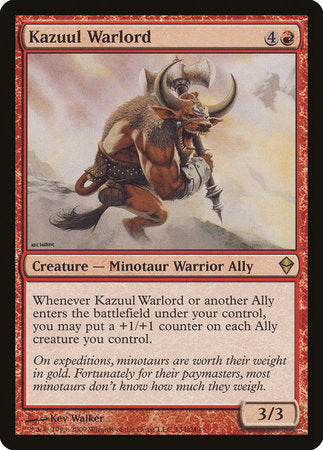 Kazuul Warlord [Zendikar] | Dumpster Cat Games