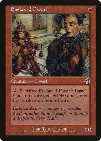 Enslaved Dwarf [Torment] | Dumpster Cat Games