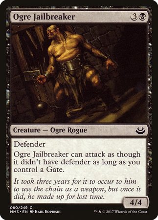 Ogre Jailbreaker [Modern Masters 2017] | Dumpster Cat Games