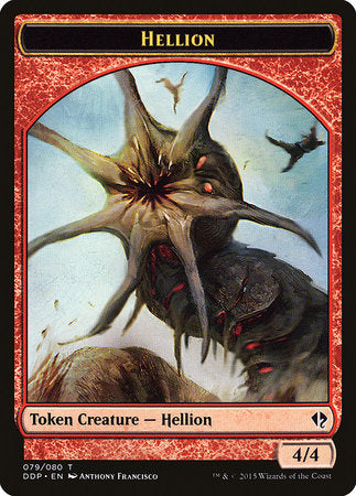 Hellion Token [Duel Decks: Zendikar vs. Eldrazi] | Dumpster Cat Games