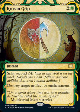Krosan Grip (Etched Foil) [Strixhaven Mystical Archive] | Dumpster Cat Games