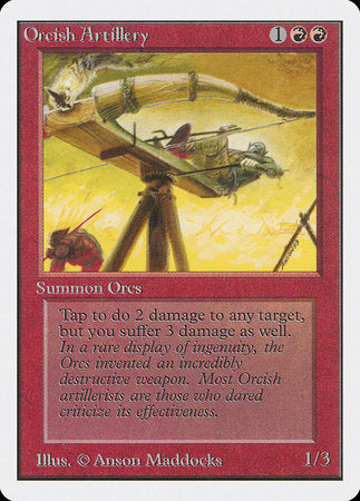Orcish Artillery [Unlimited Edition] | Dumpster Cat Games