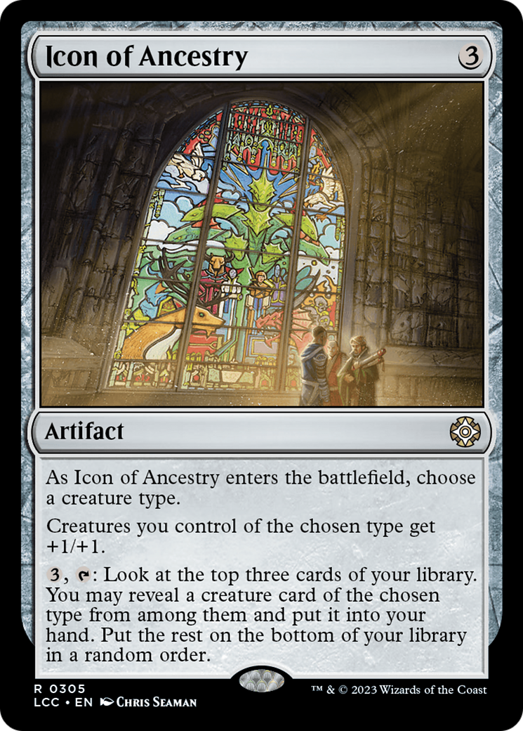 Icon of Ancestry [The Lost Caverns of Ixalan Commander] | Dumpster Cat Games