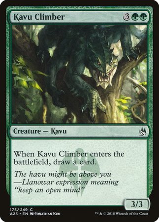 Kavu Climber [Masters 25] | Dumpster Cat Games
