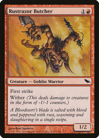 Rustrazor Butcher [Shadowmoor] | Dumpster Cat Games