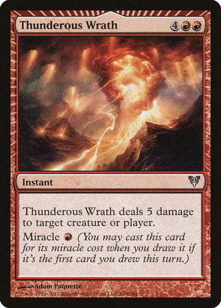 Thunderous Wrath [Avacyn Restored] | Dumpster Cat Games