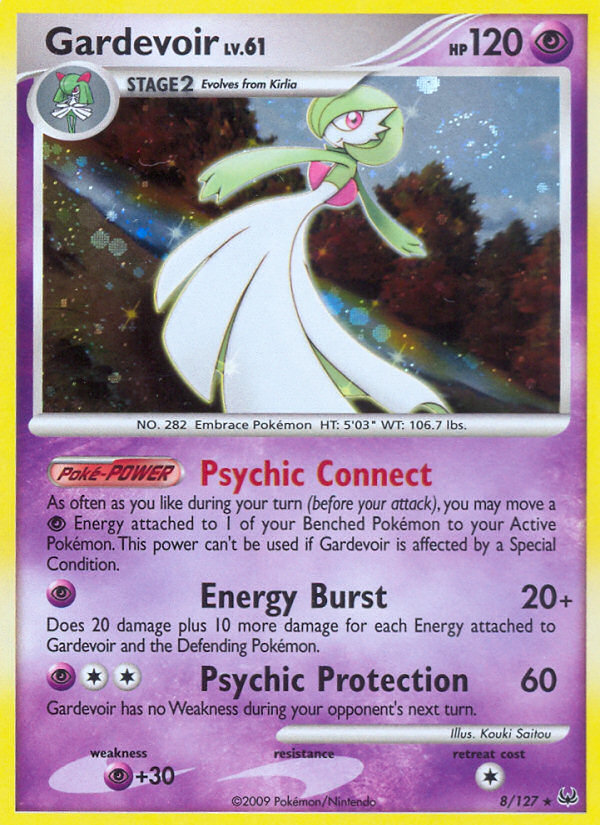 Gardevoir (8/127) [Platinum: Base Set] | Dumpster Cat Games