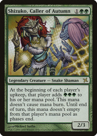 Shizuko, Caller of Autumn [Betrayers of Kamigawa] | Dumpster Cat Games