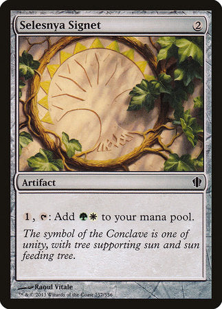 Selesnya Signet [Commander 2013] | Dumpster Cat Games