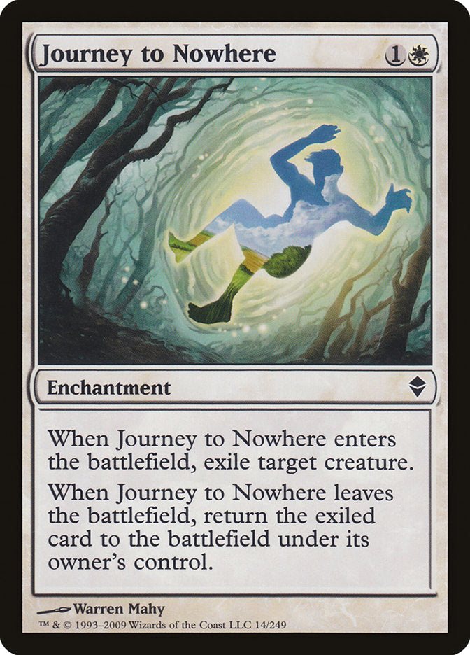 Journey to Nowhere [Zendikar] | Dumpster Cat Games