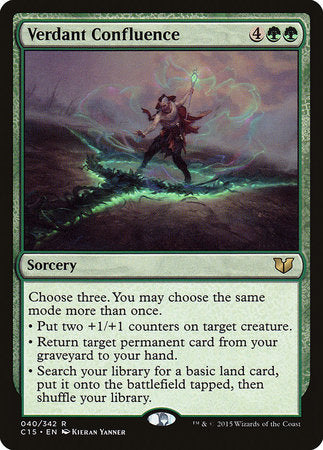 Verdant Confluence [Commander 2015] | Dumpster Cat Games