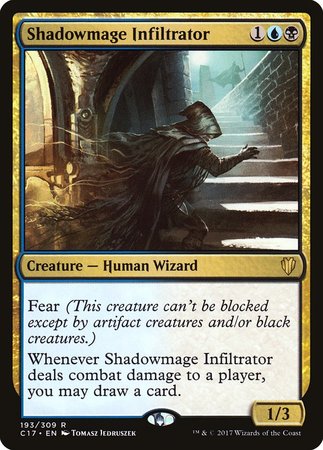 Shadowmage Infiltrator [Commander 2017] | Dumpster Cat Games