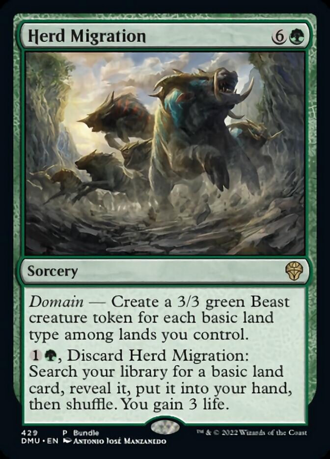 Herd Migration (Bundle) [Dominaria United] | Dumpster Cat Games