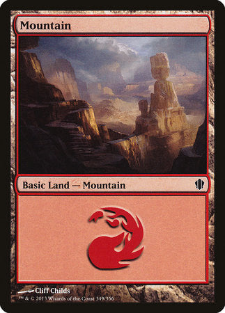 Mountain (349) [Commander 2013] | Dumpster Cat Games