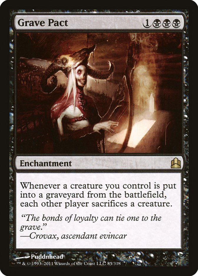 Grave Pact [Commander 2011] | Dumpster Cat Games
