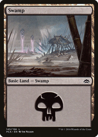 Swamp (145) [Planechase Anthology] | Dumpster Cat Games