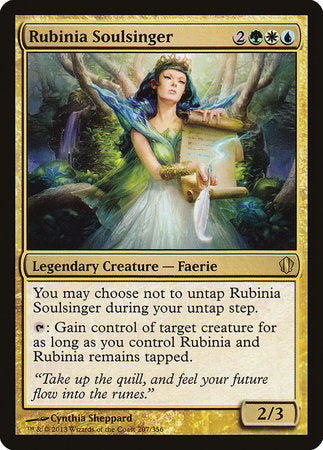 Rubinia Soulsinger [Commander 2013] | Dumpster Cat Games