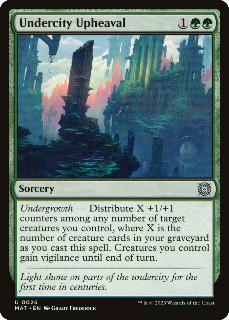 Undercity Upheaval [March of the Machine: The Aftermath] | Dumpster Cat Games
