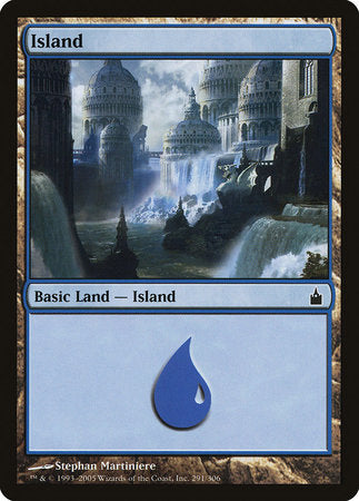 Island (291) [Ravnica: City of Guilds] | Dumpster Cat Games