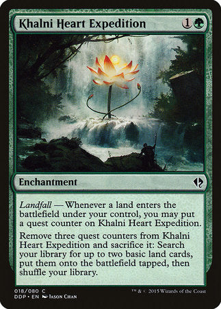 Khalni Heart Expedition [Duel Decks: Zendikar vs. Eldrazi] | Dumpster Cat Games