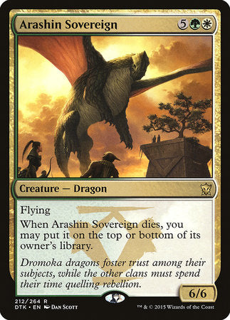 Arashin Sovereign [Dragons of Tarkir] | Dumpster Cat Games